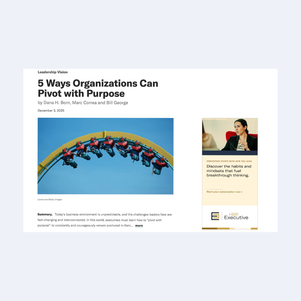 5 Ways Organizations Can Pivot with Purpose