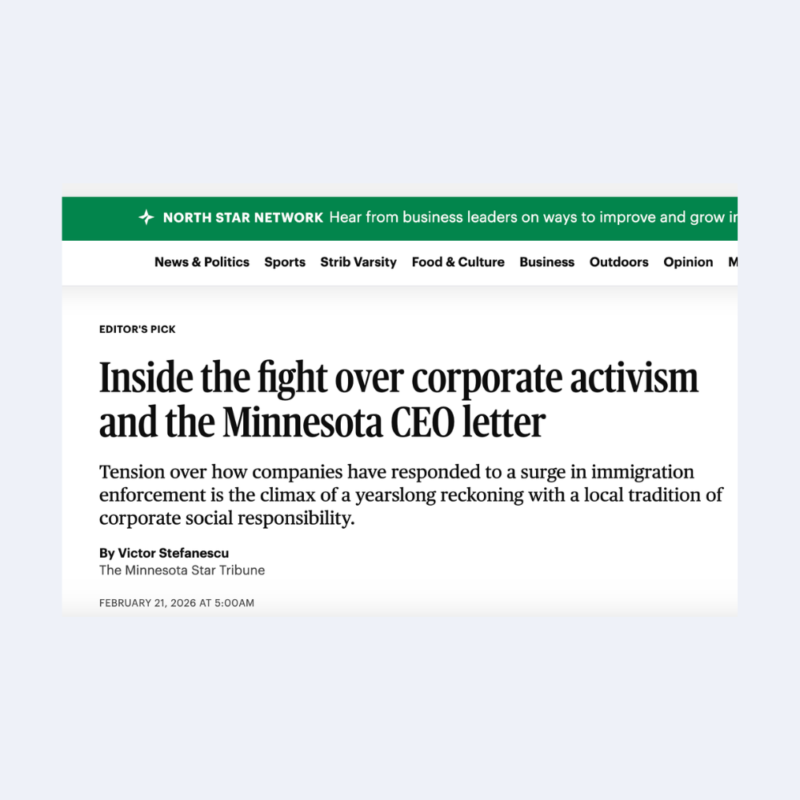 Inside the fight over corporate activism and the Minnesota CEO letter