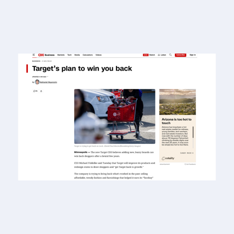 Target’s plan to win you back