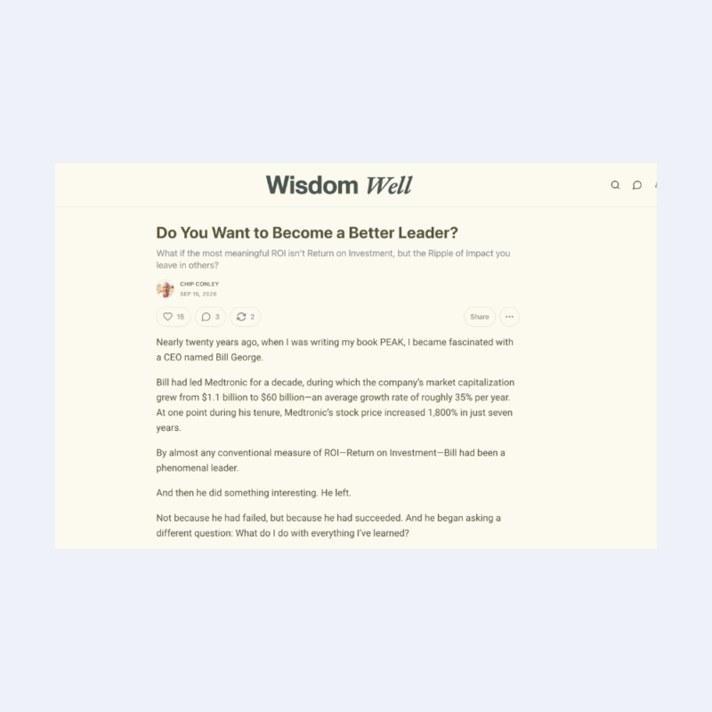 Do You Want to Become a Better Leader?